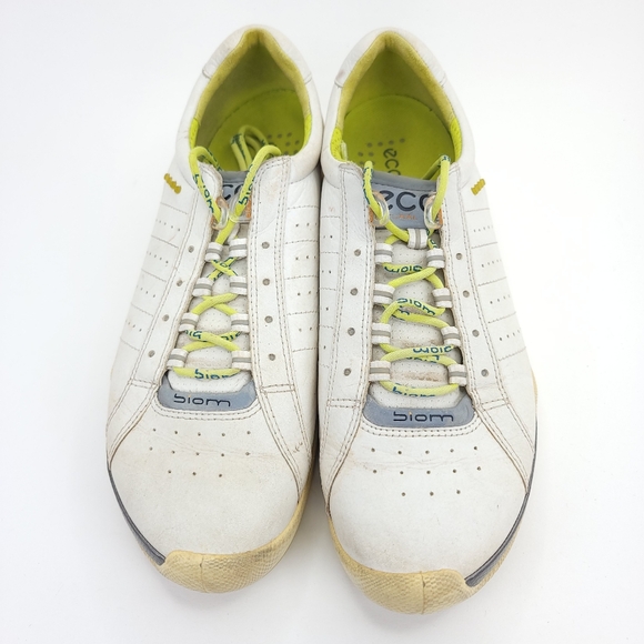 Ecco Biom Spikeless Golf Shoes Yak Leather Women’s Size EU 40 US 8.5 - Picture 2 of 5
